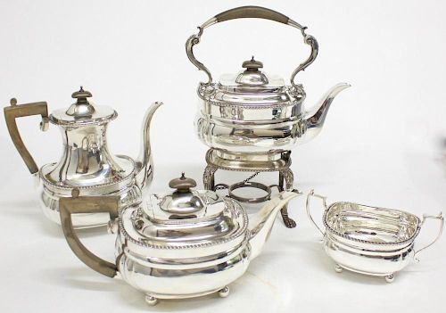 Crichton George V Sterling Silver Tea & Coffee Set