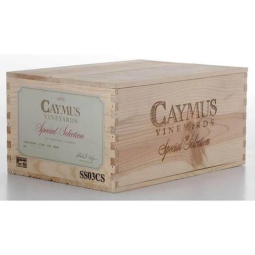 Six Bottles 2003 Caymus