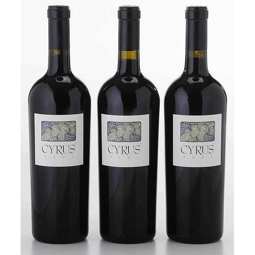 Six Bottles '01 Alexander Valley Vineyards Cyrus