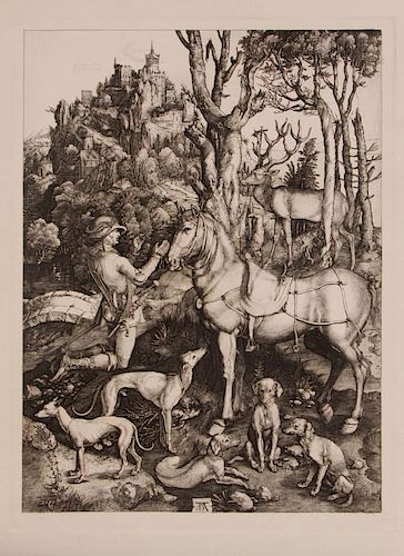 After Albrecht Durer (1471-1528): Group of Ten Heliogravures on Various Papers