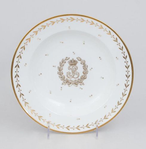 Sèvres Porcelain Soup Plate