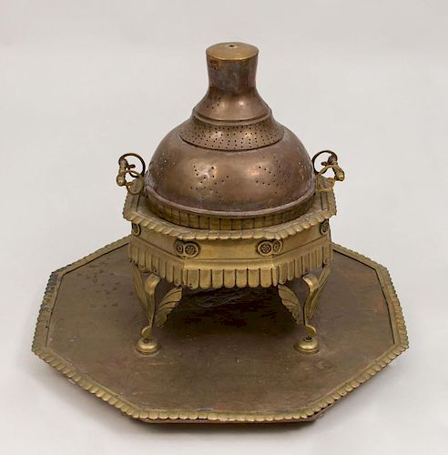 Ottoman Large Brass Brazier