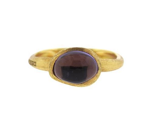 Marco Bicego 18k Gold Purple Stone Ring