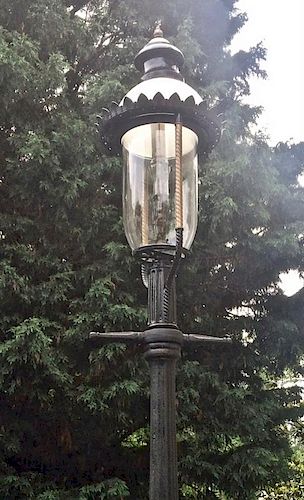 Late 19th C. Philadelphia Street Lamp