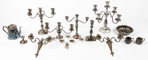 Estate Silver Plate and Sterling Group