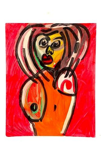 Peter Robert Keil, Female Nude, Signed & Dated