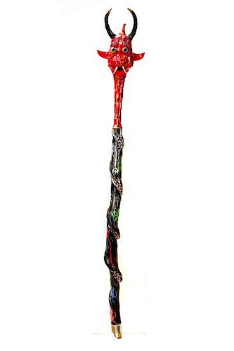 Folk Art, "Devil's Walking Stick", Sculpture