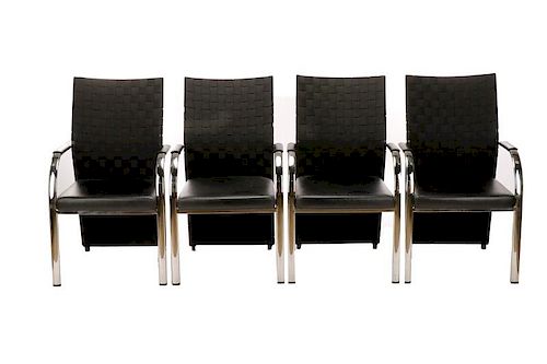 Set of 4 Burkhard Vogtherr "Visitor" Chairs