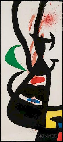 Joan Miró (Spanish, 1893-1983)      Le chef des équipages
