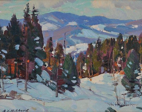 Aldro Thompson Hibbard (American, 1886-1972)      Winter Forest