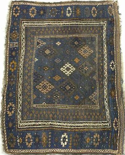 Blue Dagestan Saddle Bag Mat