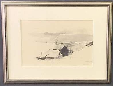Andrew Wyeth Print "The Corner"