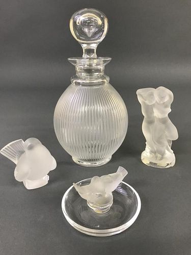 Signed Lalique Decanter