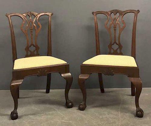Saybolt - Cleland Philadelphia Chippendale Chairs