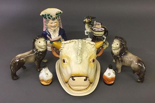 Seven Pieces of Staffordshire