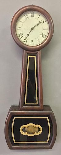 Boston Mahogany Howard Banjo Clock