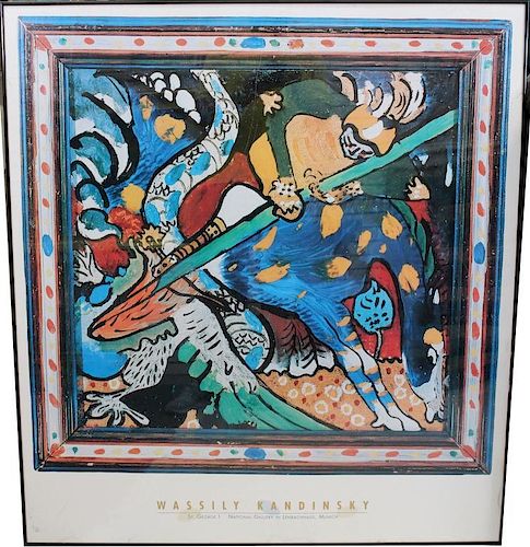 Wassily Kandinsky Poster, Munich National Gallery