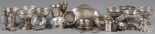 Group of sterling silver wares