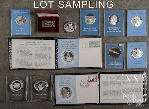 Assorted proof medals