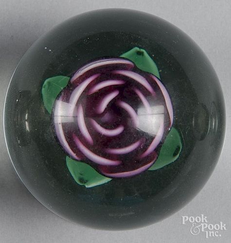 Pete Lewis, Millville, New Jersey, paperweight