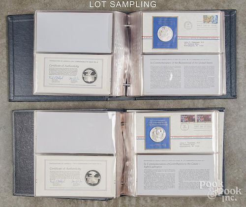 Postmasters of American Medallic First Day Covers