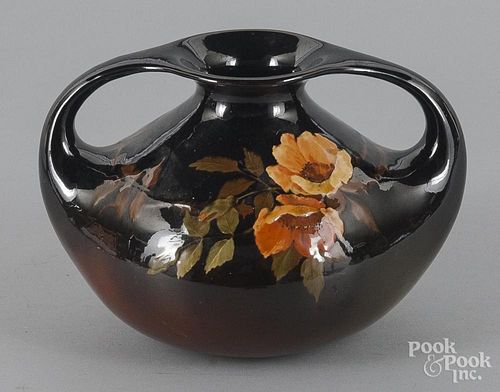 Lonhuda pottery vase, 5 3/4'' h.