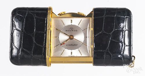 Movado Ermetophon purse watch