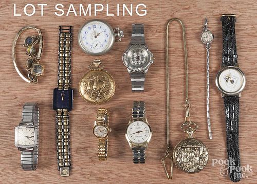 Group of assorted wrist watches