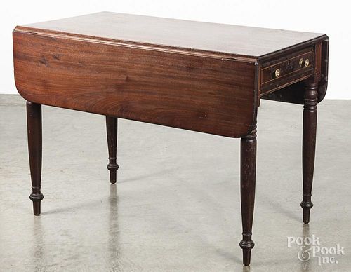 Sheraton mahogany Pembroke table, ca. 1810
