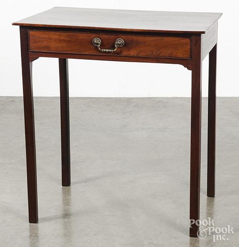 George III mahogany dressing table, ca. 1770