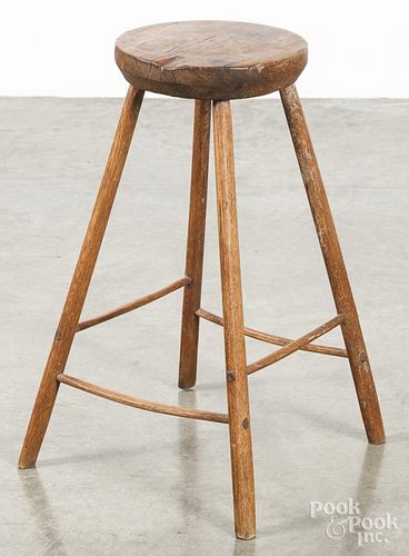 Splay leg stool, 19th c.