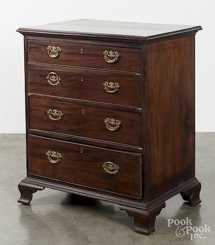 Chippendale style bachelors chest