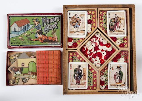 Boxed French card game