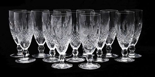 THIRTEEN WATERFORD 'COLLEEN' CHAMPAGNE FLUTES