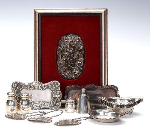UNGER BROTHERS AND OTHER SMALL STERLING ARTICLES