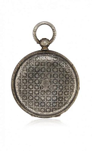 Two silver pocket watches, end of 19th century