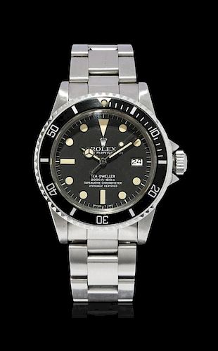Men’s wristwatch Rolex Sea-Dweler ref. 1665, 1979 circa
