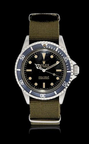 Men’s wristwatch Rolex Submariner ref. 5513, 1963 circa