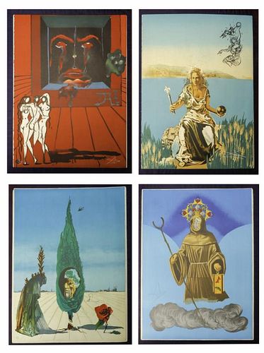Salvador Dali "Visions Surrealiste" 1976 Portfolio