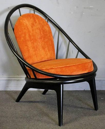 Midcentury Selig Lounge Chair.