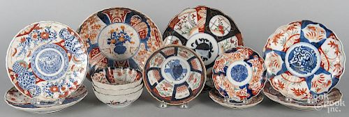 Group of Imari porcelain.