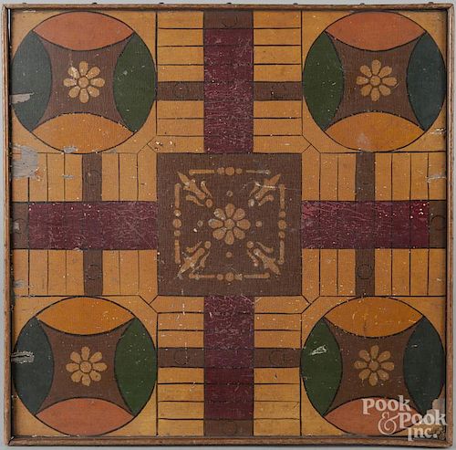 Painted double-sided game board