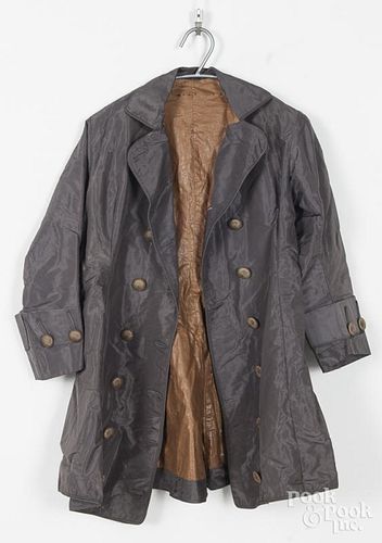 Mauve chintz justacorps jacket