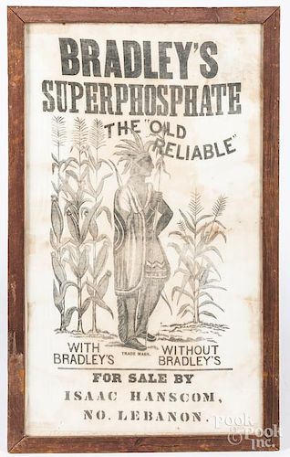 Fertilizer bag for Bradley's Superphosphate