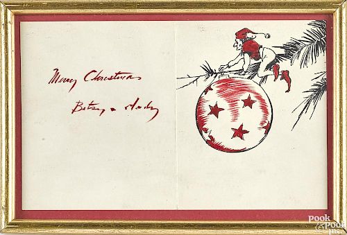 Andrew Wyeth Christmas card