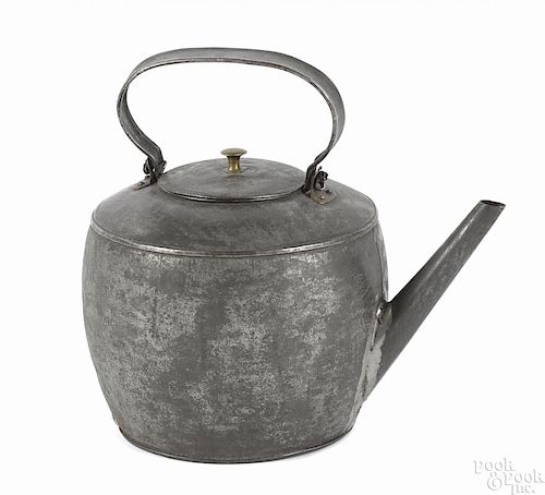 Pennsylvania tin teapot