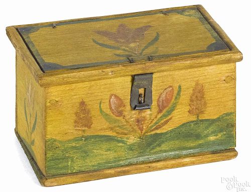 Lancaster, Pennsylvania painted Weber box