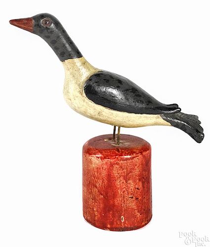 Schtockschnitzler Simmons carved and painted bird
