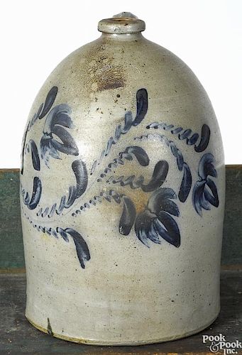Pennsylvania four-gallon stoneware jug