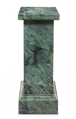 A Continental Marble Pedestal Height 42 inches.
